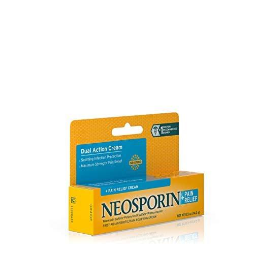 Neosporin + Schmerzlinderung Doppelwirkung Creme, 0,5 Unzen