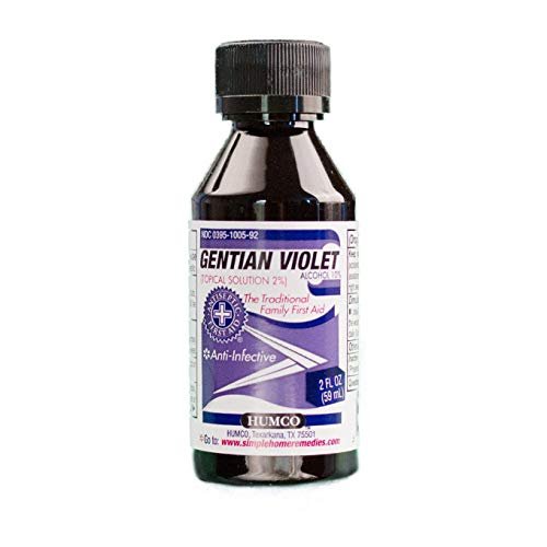 Gentianaviolett Lösung 2% – Antiseptikum und Hautpflege, 60 ml