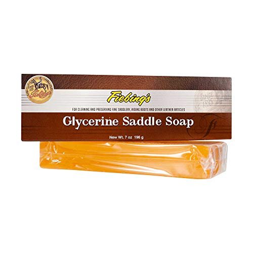 Fiebing's Glycerin-Sattelseife Bar 7oz – Pflegende Reinigung für Leder