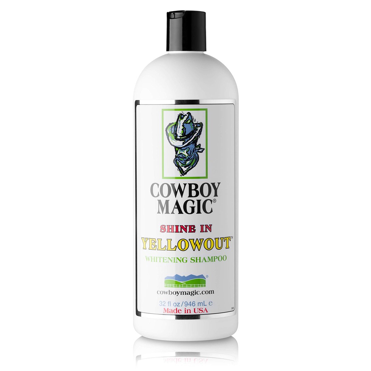 Cowboy Magic Shine in YELLOWOUT Shampoo für strahlendes Haar, 946 ml