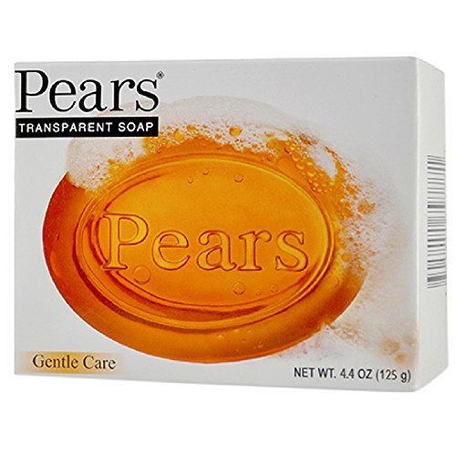 Pears Seifenpackung mit 12 Stück, 4,4 oz – Sanfte Pflege Transparentseife