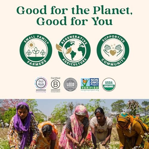 ORGANIC INDIA Flohsamenschalenpulver - Ganze Schalenfaser, Vegan, Glutenfrei, USDA Bio-zertifiziert, Nicht-GVO, Lösliche & Unlösliche Ballaststoffquelle - 340 g Dose (1er-Pack)