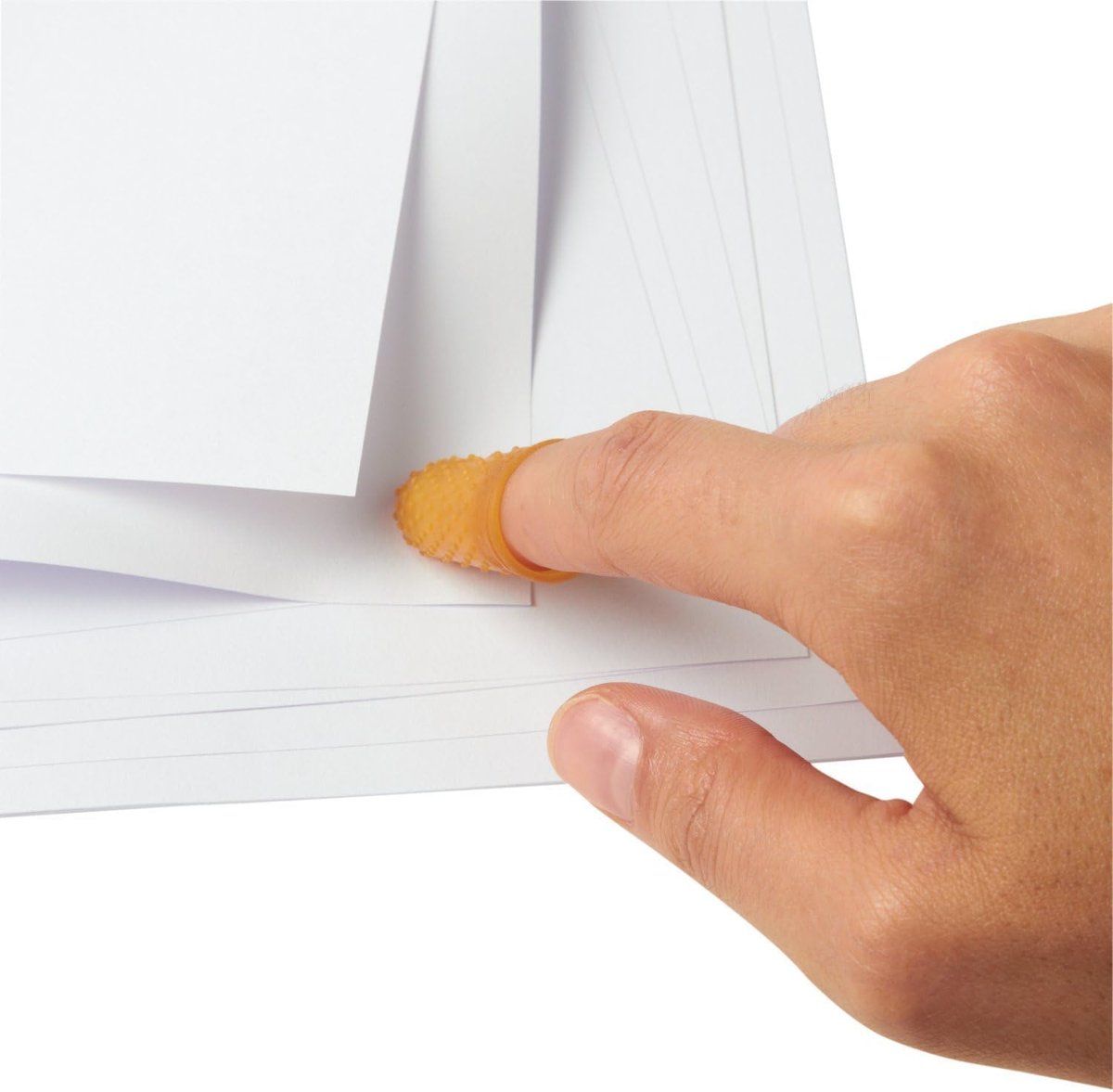 ACCO Gummifingerspitzen, Größe 11,5 (klein/mittel), 5/8 Zoll Basisdurchmesser, genoppt für besseren Halt, 12 Stück Box (S7054035)