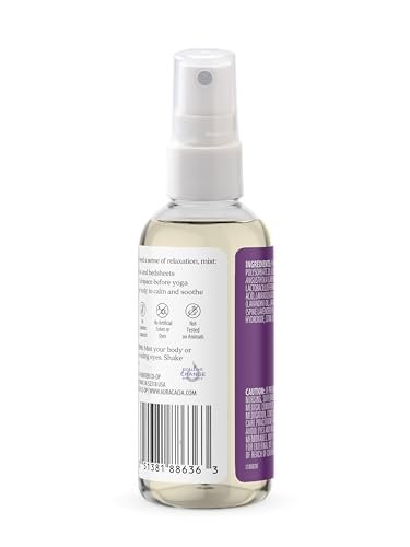 Aura Cacia Entspannender Lavendel Aromatherapie Nebel, 118 ml, reine ätherische Öle, süßes & blumiges Aroma