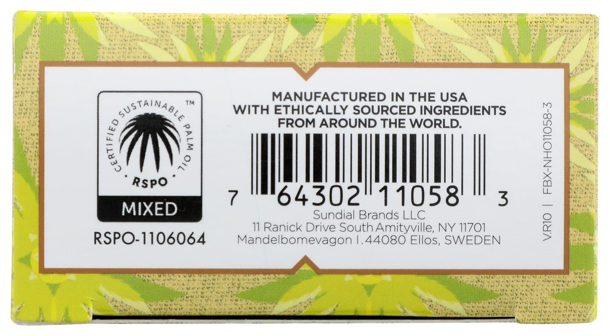 Nubian Heritage Seifenstück, Indischer Hanf, 5 Unzen – Feuchtigkeitsspendende Naturseife