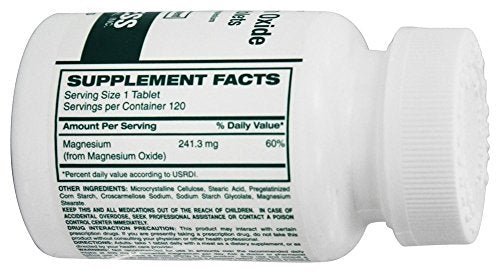 Magnesiumoxid 400 mg – 120 Tabletten | CYPRESS PHARMACEUTICALS