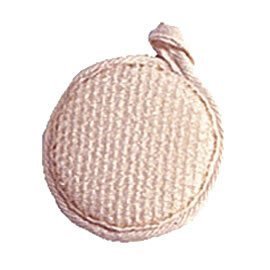 Aquasentials Sanfte Gesichtspads aus Schwamm (6er-Pack) – Beige