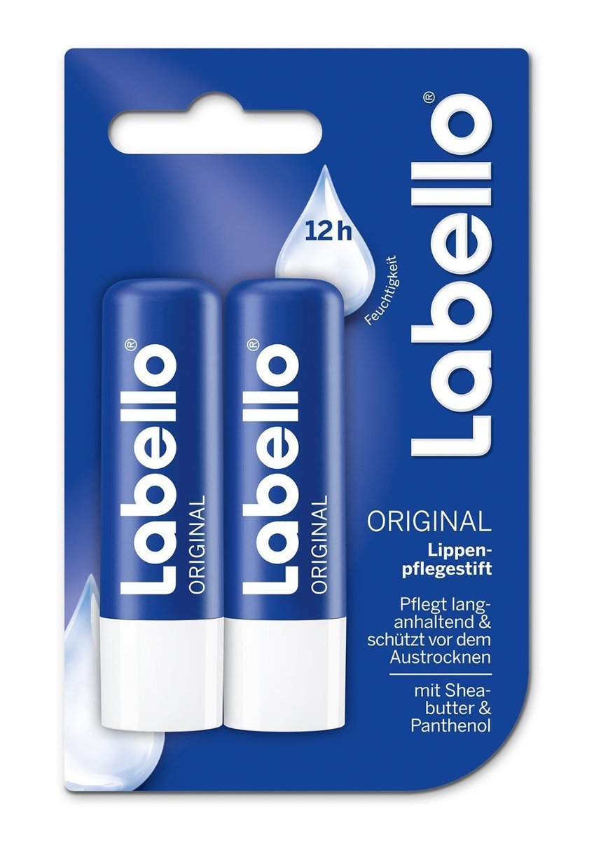 Labello Classic Care Lippenbalsam 0,18 oz / 4,8 g (2er-Pack)