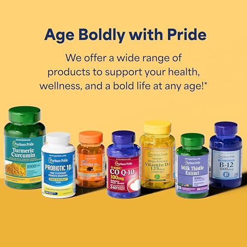 Puritan's Pride L-Arginin 1000 mg – Nahrungsergänzungsmittel zur Unterstützung des Stickstoffmonoxidspiegels und der Herz- und Kreislaufgesundheit, 100 Tabletten (100-Tage-Vorrat)