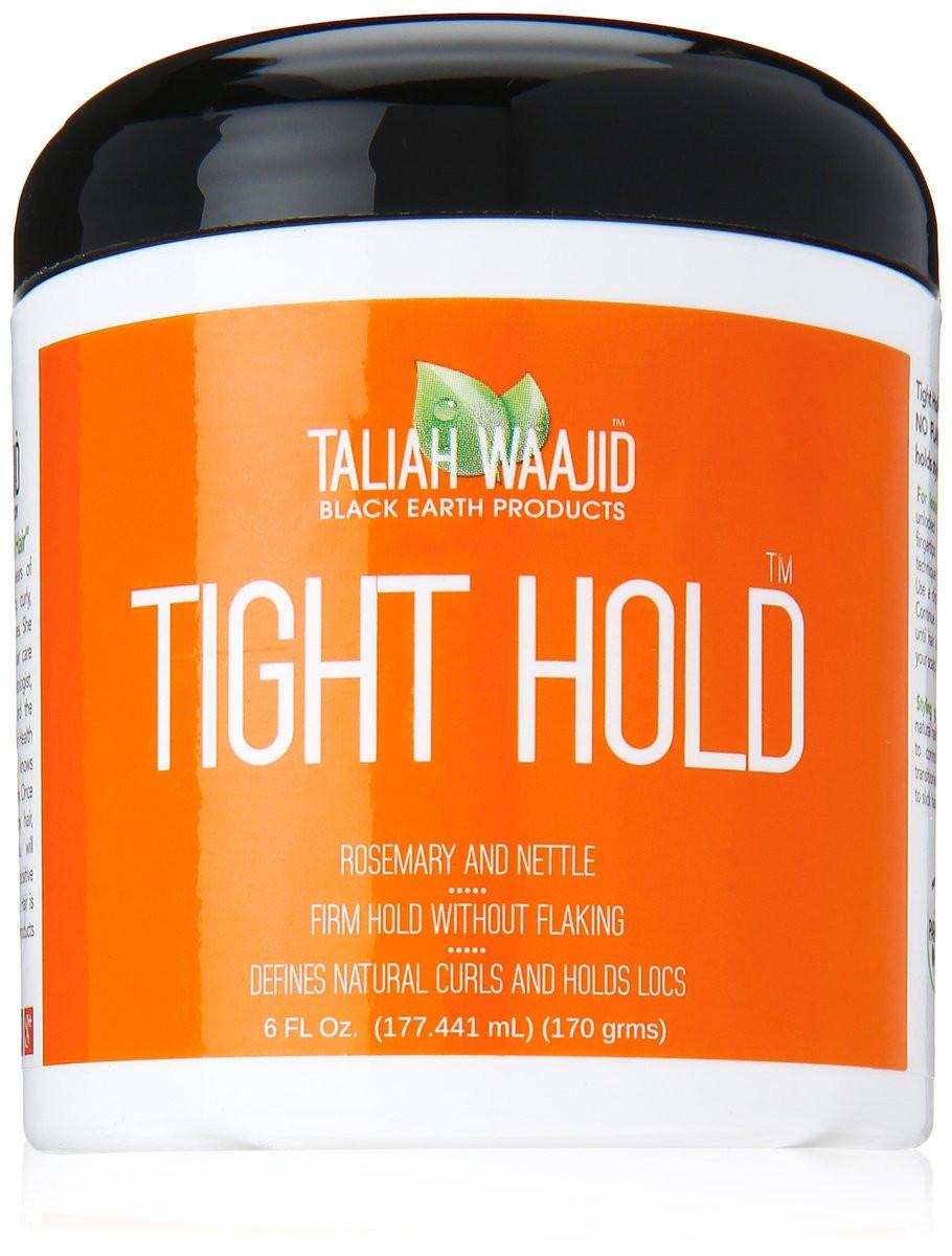 Taliah Waajid Black Earth Products Tight Hold Gel für natürliches Haar, 177 ml
