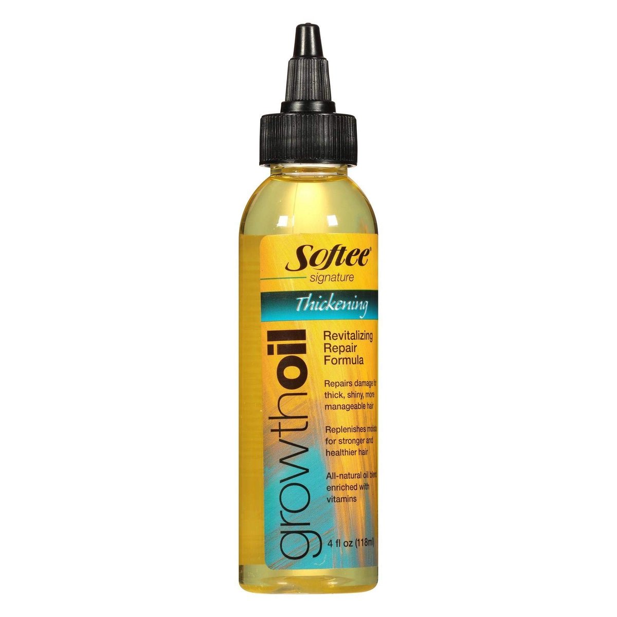 Softee Signature Thickening Growth Oil 4 oz – Haarverdickendes Wachstumsöl für kräftigeres Haar