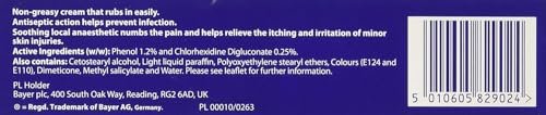 GERMOLENE Antiseptische Creme mit Lokalanästhetikum 30g, Packung mit 2 (60g)