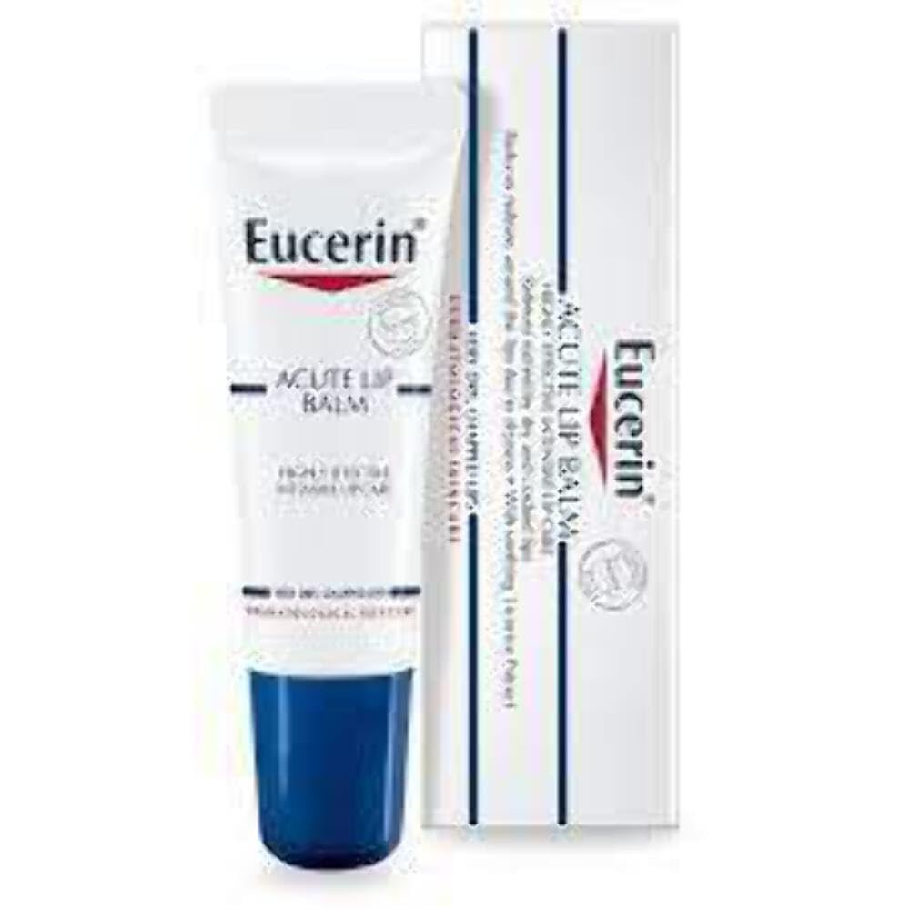 Eucerin Trockene Haut Intensive Lippenpflege 10 ml – Reichhaltiger Lip Balm für spröde Lippen