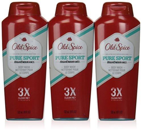 Old Spice 18OZ Duschgel im 3er-Pack – Herrenpflege mit langanhaltendem Frischeduft