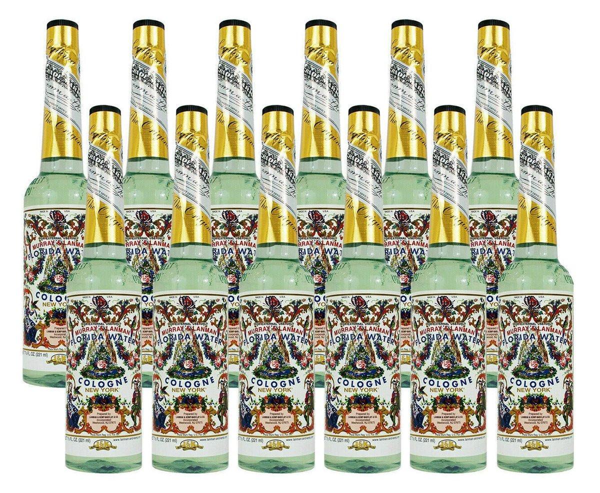 Murray & Lanman Florida Water Cologne - Agua Florida - 7,5 Fl. Oz. (12er-Pack)