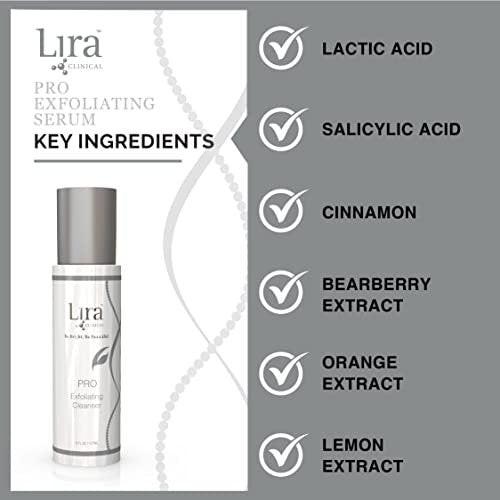 Lira Clinical PRO Exfoliating Cleanser mit Salicylsäure – für zu Akne neigende oder alternde Haut (177 ml)