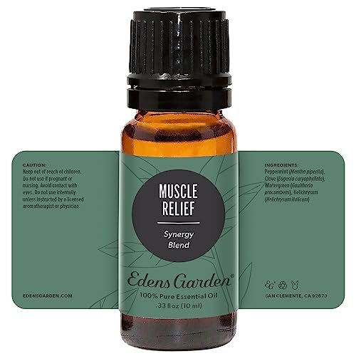 Edens Garden Muskeln & Gelenke Massageöl – 100% reines ätherisches Öl Blend, therapeutisch, 10 ml