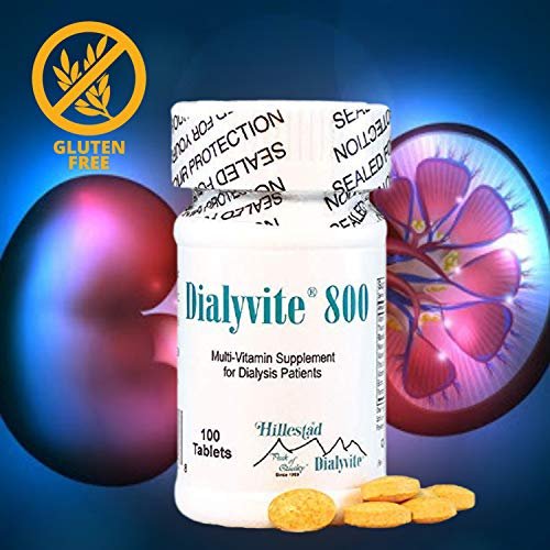 Dialyvite 800 Multivitamin-Präparat für Dialysepatienten – 100 Tabletten