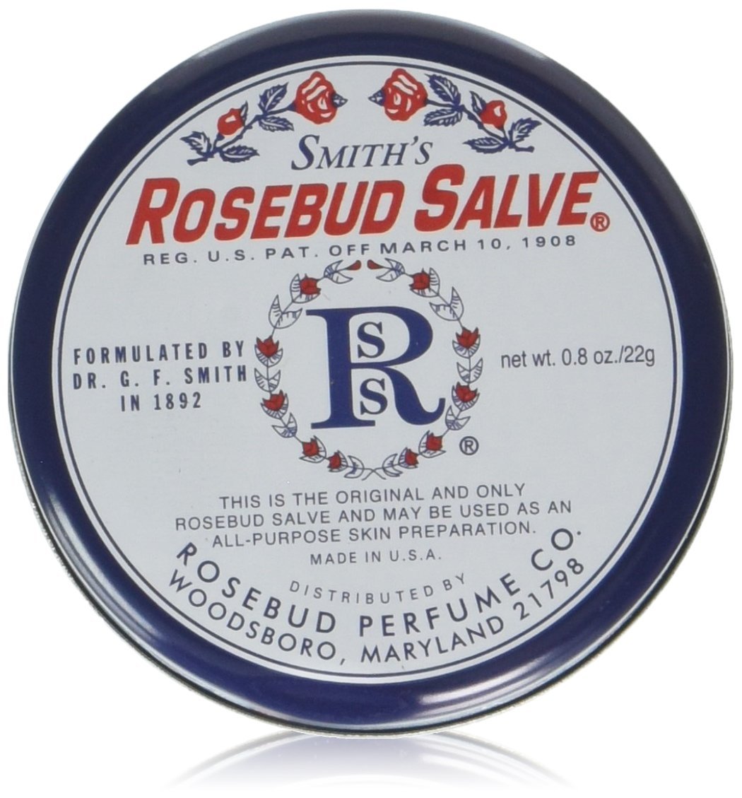 Rosebud Perfume Co. Lippenbalsam – Rosebud, 2er-Pack (Cream White)