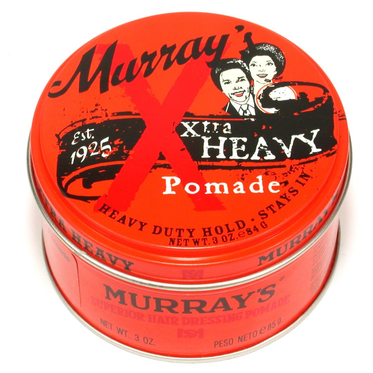 Murray's Extra Heavy Hair Pomade – Starke Haarpomade für langanhaltenden Halt und Glanz