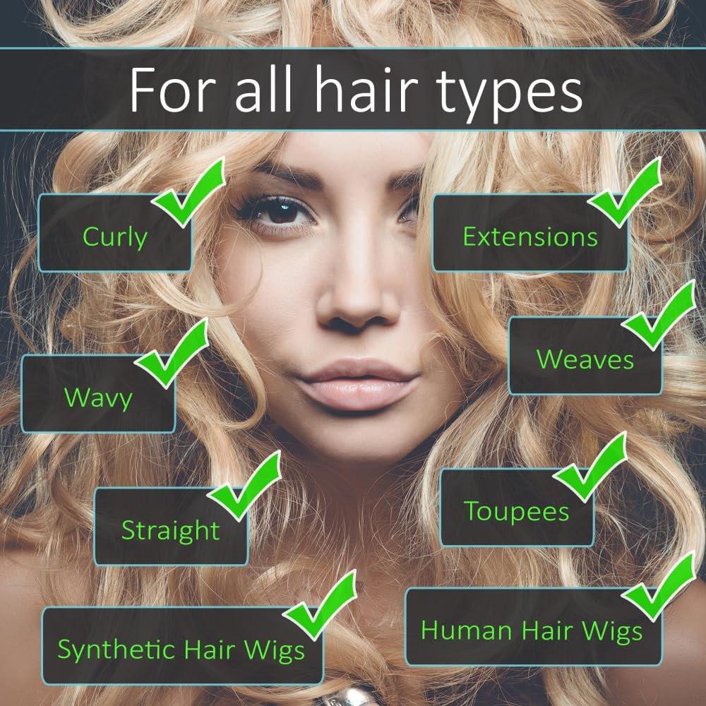RemySoft Beauty & Opulence Wildschweinborstenbürste – Schonend für Haarverlängerungen, Weaves und Perücken