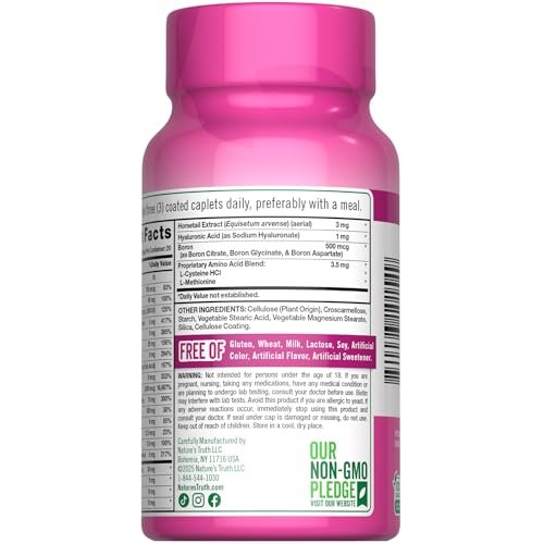 Nature's Truth Haar, Haut und Nägel | 60 Kapseln | Plus 5.000 µg Biotin | Nicht-GMO & Glutenfrei