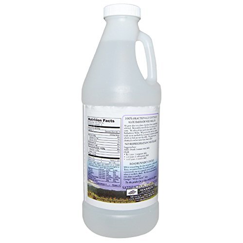 George's 100% Aloe Vera Liquid, 946 ml (32 fl oz) – Reine Aloe Vera zum Trinken