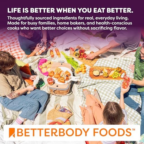 BetterBody Foods Bio Superfood-Pulver mit Protein, Vitamin C, E und B12 (360 g)