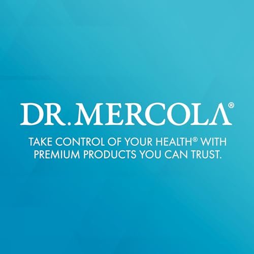 Dr. Mercola Bio-Fermentiertes Kurkuma – 370 mg fermentiertes Kurkuma mit hochbioverfügbaren Curcuminoiden – USDA Bio, Nicht-GVO, Glutenfrei & Sojafrei – 60 Kapseln (30 Portionen)