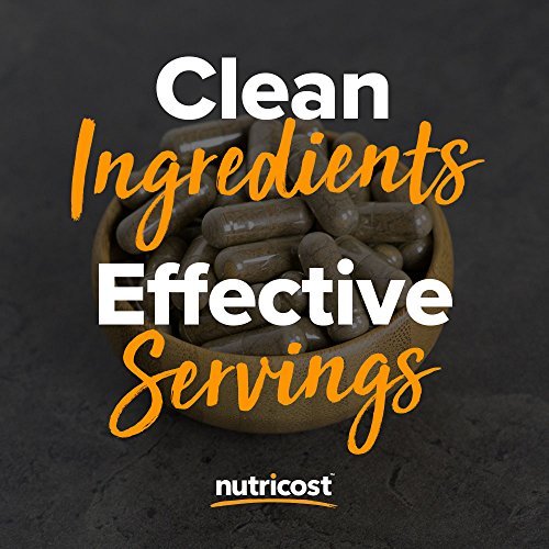 Nutricost Mariendistel-Extrakt 240 Kapseln – Vegan, GVO-frei & Glutenfrei, 240 Portionen pro Flasche