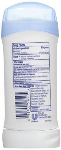Dove Deodorant Invisible Solid Powder 2,6 Unzen (Pack mit 6)