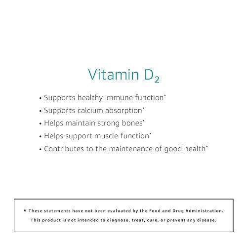 Vitamin D2 2000 IE – vegane Kapseln für starke Knochen & Immunsystem, 65 Stück (2-Monatsvorrat)
