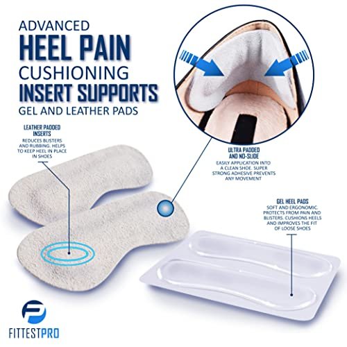 Plantarfasziitis Fußschmerzlinderung 14-teiliges Kit – Premium Unterstützung, Gel Fersensporn & Therapie Wickel, Kompressionsstrümpfe, Fußhüllen, Fußgewölbestützen, Fersenkissen Einlagen & Fersenhalter