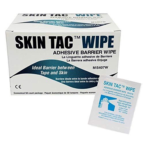 Torbot Skin Tac Hautbarriere-Tücher – 50 Stück pro Box, Bambus