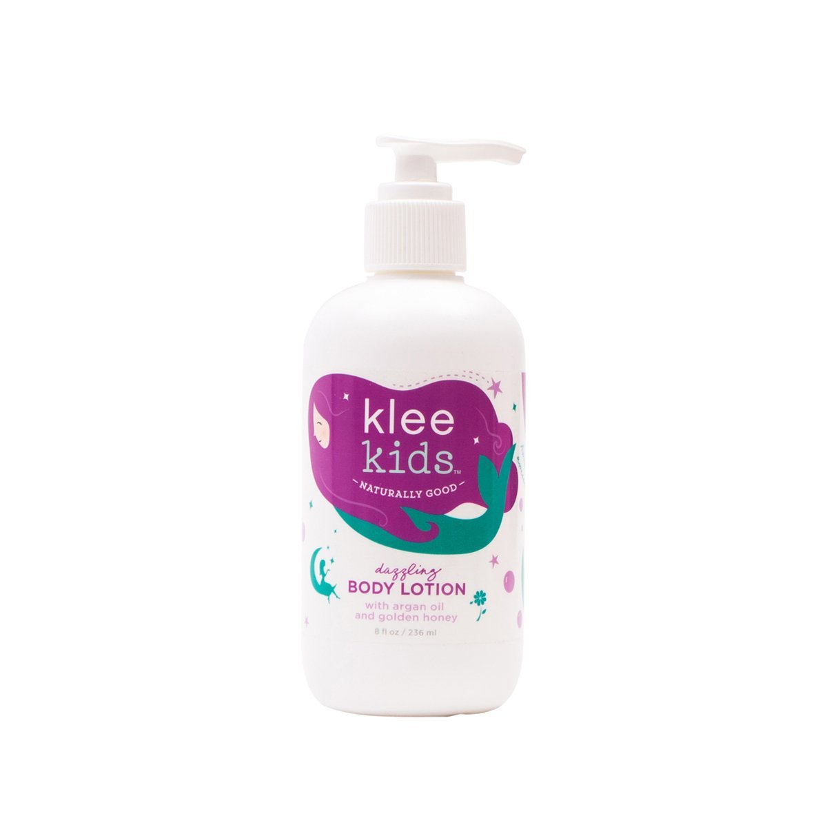 Luna Star Naturals Klee Kids Dazzling Body Lotion mit Arganöl und Honig (237 ml)