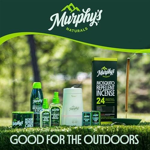 Murphy's Naturals Mückenschutz-Balsam – Pflanzlicher Insektenschutz für Outdoor-Aktivitäten, 0,75 oz