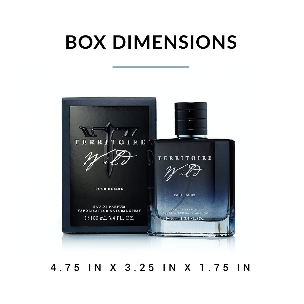 Territoire Eau de Parfum für Herren – Wildes Parfüm, 1er-Pack