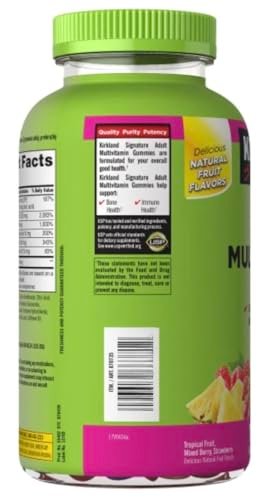 Kirkland Signature Adult Multi Gummies 160 Stück – Multivitamin für Erwachsene