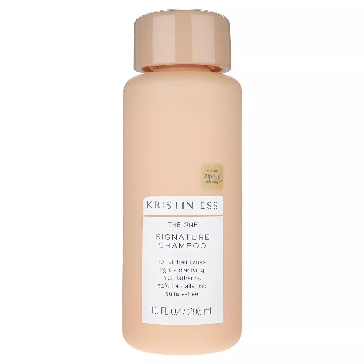 Kristin Ess Hair The One Signature Salon Sulfatfreies Shampoo für Feuchtigkeit, Geschmeidigkeit und Glanz – mit Avocadoöl – Anti-Frizz und klärend – spendet Feuchtigkeit und repariert – vegan, parabenfrei und farbsicher