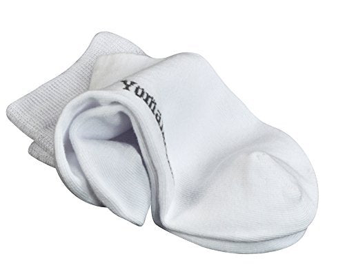 Yomandamor Herren 6 Paar Gekämmte Baumwolle Diabetiker Knöchelsocken mit Nahtloser Zehe und Nicht-Bindendem Bund
