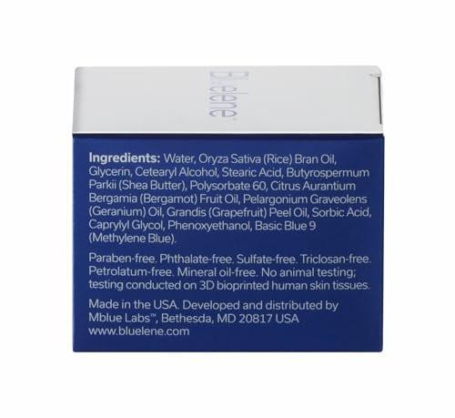 Bluelene Anti-Falten Nachtcreme mit Methylenblau – Revolutionäre Hautpflege für empfindliche Haut (30 ml)