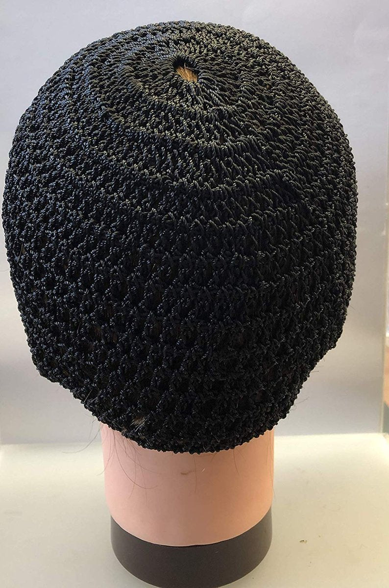 DOMINICAN HAND MADE Doobie Wrap Nylon Haarnetz Medium – Schwarze Haarextension