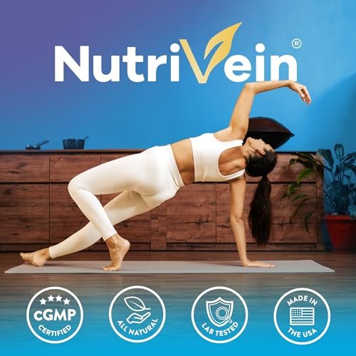 Nutrivein Premium Multi-Kollagen Kapseln 2250 mg – 180 leicht zu schluckende Kollagenkapseln: Typ I, II, III, V, X hydrolysierte Proteinpeptide für Frauen und Männer – Anti-Aging, Gelenke, Haare, Haut, Knochen & Nägel