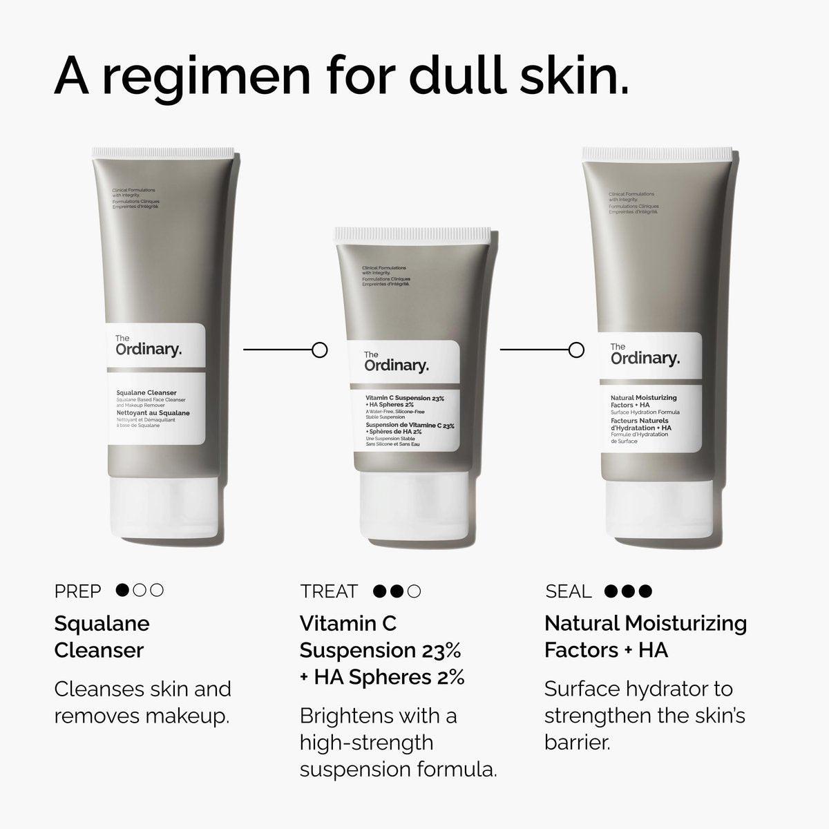The Ordinary Vitamin C Suspension 23% + Hyaluronic Acid Spheres 2% – Serum mit reiner L-Ascorbinsäure, 30 ml