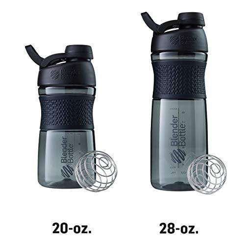 BlenderBottle SportMixer Shaker-Flasche für Proteinshakes und Pre-Workout, 20 Unzen, Rose - görsel 13