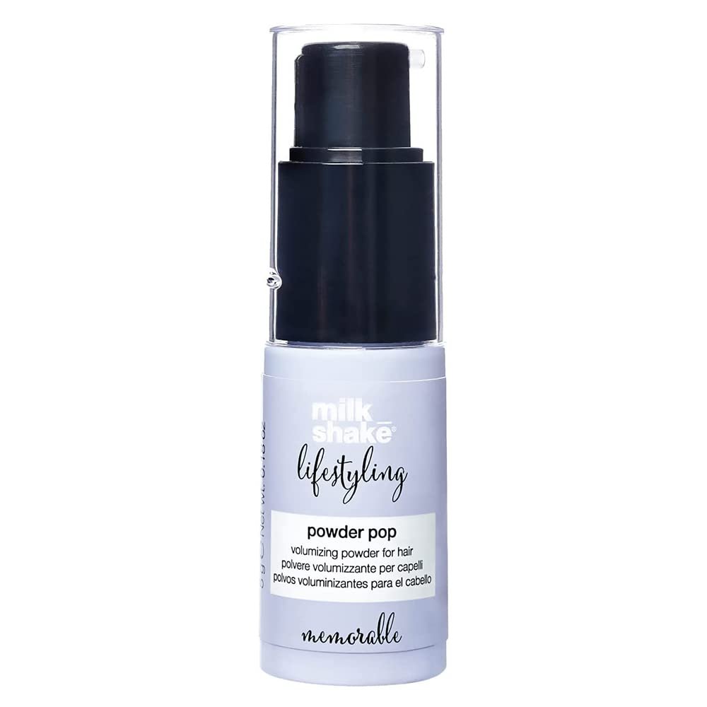 milk_shake Powder Pop Volumizing Powder – Leichte Styling-Puder für feines Haar, sofortiger Ansatz-Lift & matter Finish