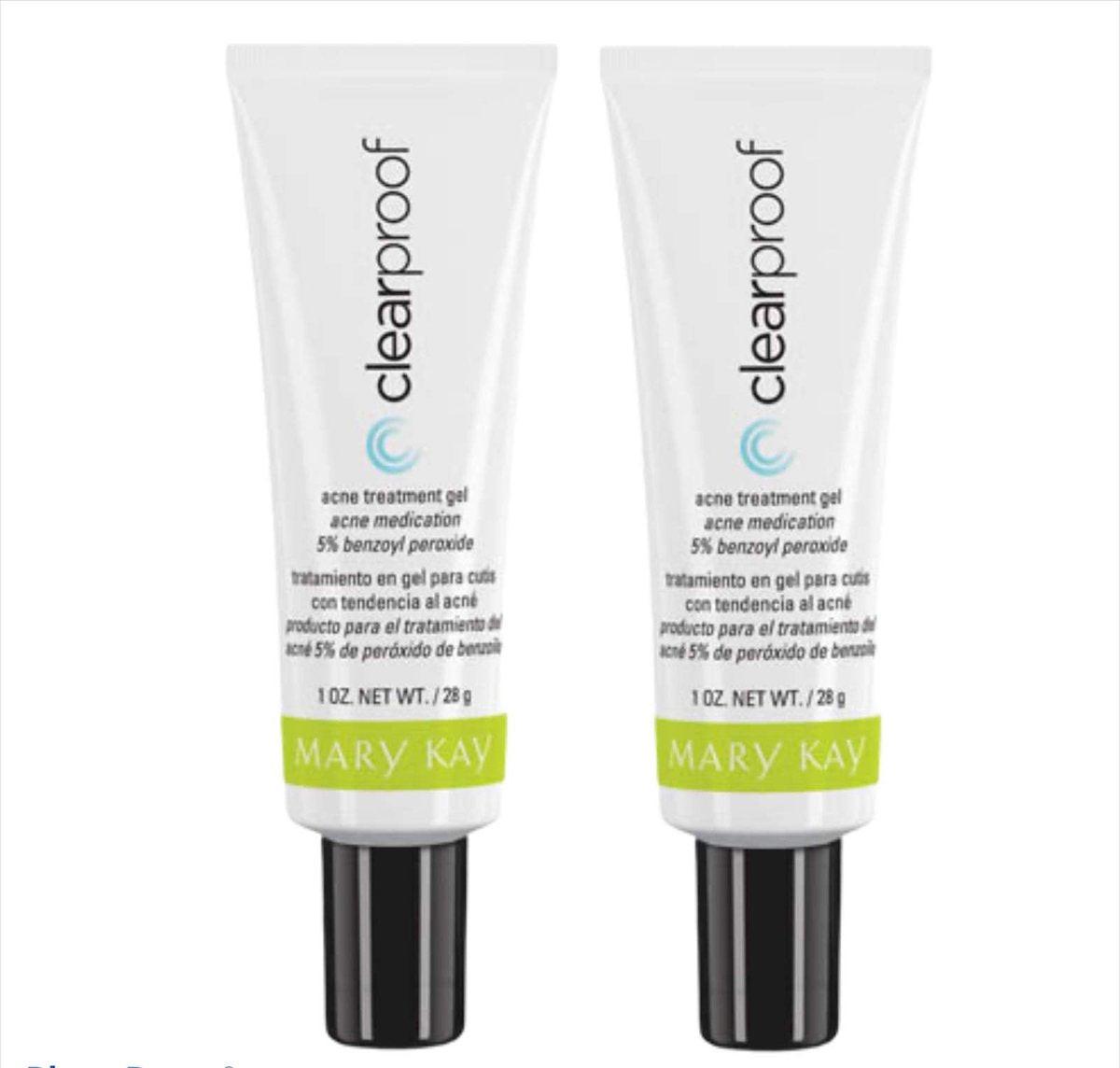 Mary Kay Clearproof Akne Behandlung Gel 2er-Pack – 2 x 28 g gegen Pickel und Unreinheiten