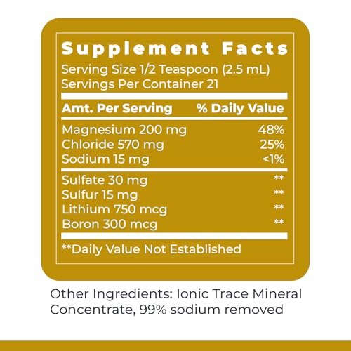 Premier Research Labs Premier Ph Minerals - Spurenelemente, Mineraltropfen, Mineralien für Wasser, Magnesiumergänzung für destilliertes Wasser, Umkehrosmosewasser, flüssiges Konzentrat - 60 ml
