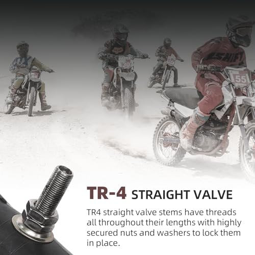 AR-PRO 2er-Pack Motorrad-Innenschläuche 2.50/2.75-17 (70/100-17) – Passend für Honda, Coolster, TaoTao, 110cc, 125cc und 140cc Dirt Bikes, Mopeds und Roller