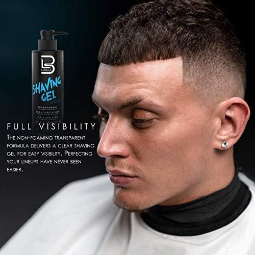 L3 Level 3 Rasiergel & Aftershave Set – Beruhigt Rötungen und Reizungen, spendet Feuchtigkeit und erfrischt die Haut – nicht reizend, erfrischender Duft